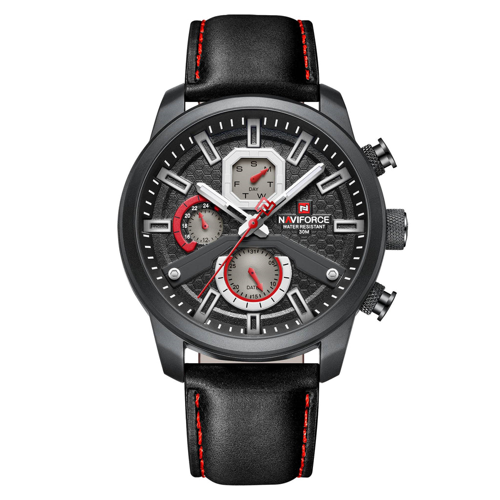 Fashion Luminous Waterproof Luminous Needle Large Dial Watch Male