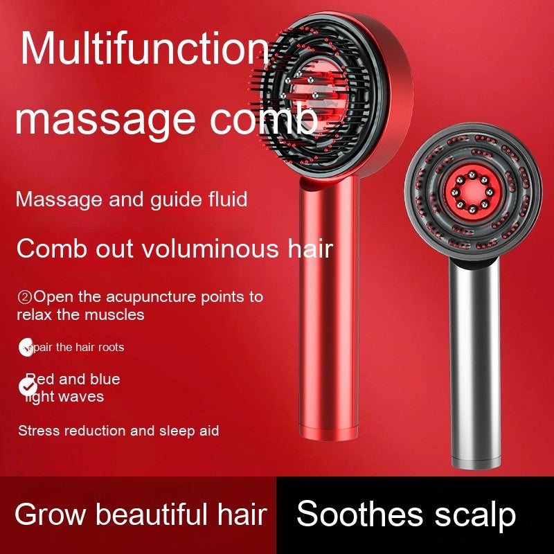 Fluffy Comb Scalp Massager Infrared Hair Care And Beauty