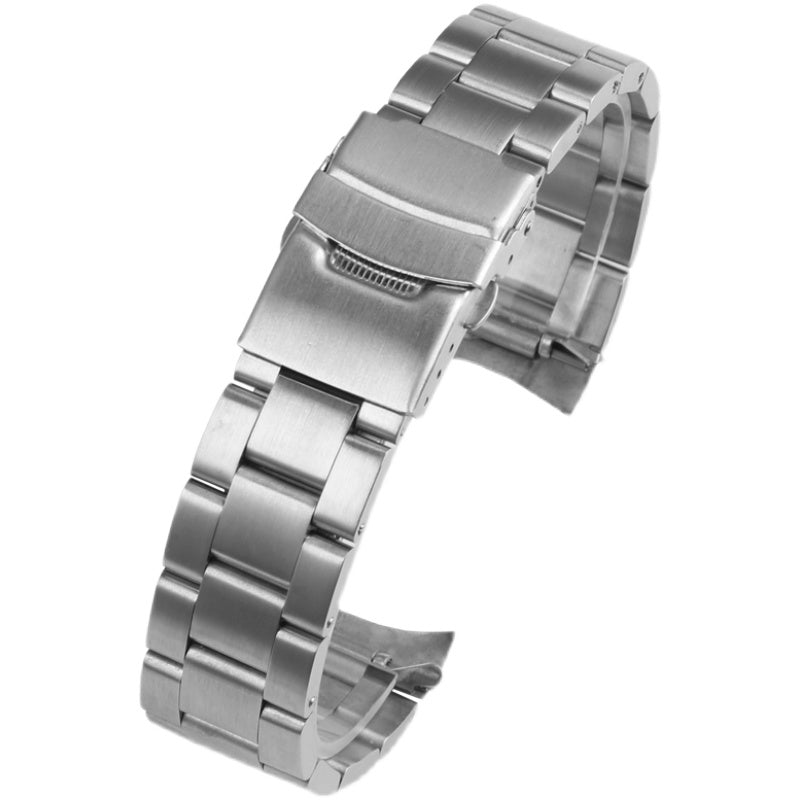 Solid Stainless Steel Bracelet With Five Beads Diving