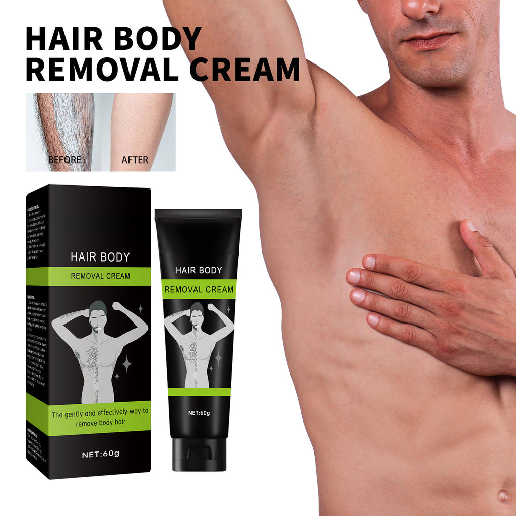 Men's Body Depilatory Cream Clean Hair Removal Armpit