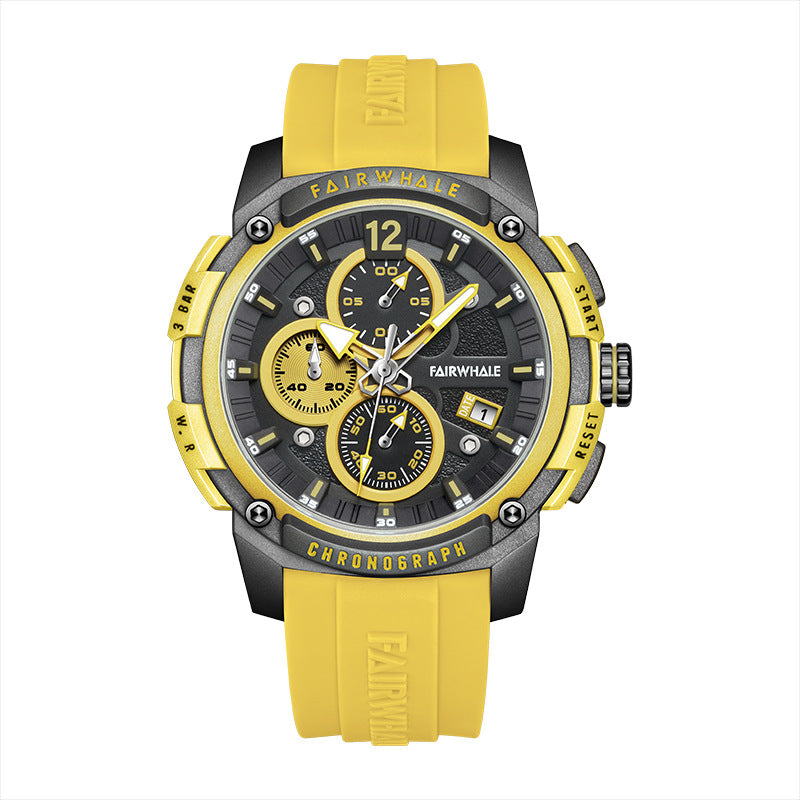 Men's Quartz Multifunctional Watch Minimalism Waterproof High-end
