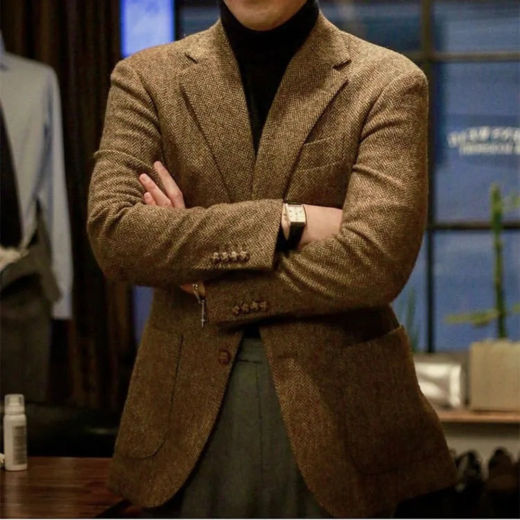 Men's Business Casual Suit Coat