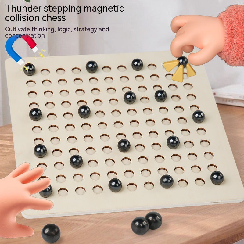 Children's Wooden Magnetic Induction Chess