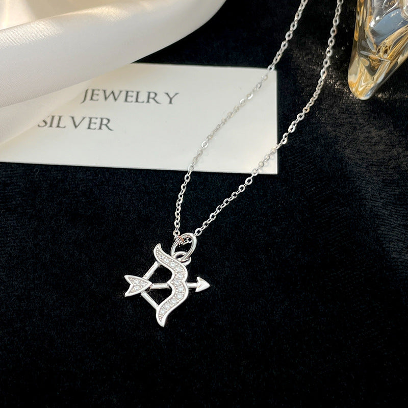 Twelve Constellation 925 Sterling Silver Necklace For Women