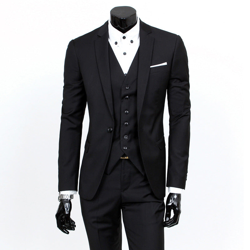 Men's Suit Set One Button Work All-match