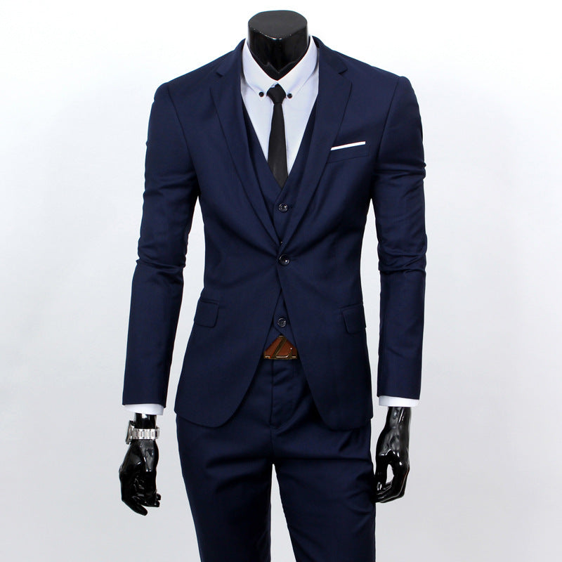 Men's Suit Set One Button Work All-match