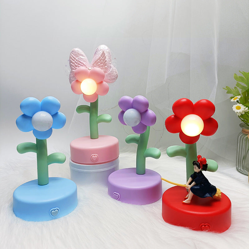 Sweet Cute Sunflower Luminous Toys For Children