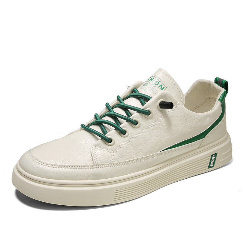 Korean Style Fashionable All-match White Shoes Men's Thin Casual Breathable Canvas Sneakers