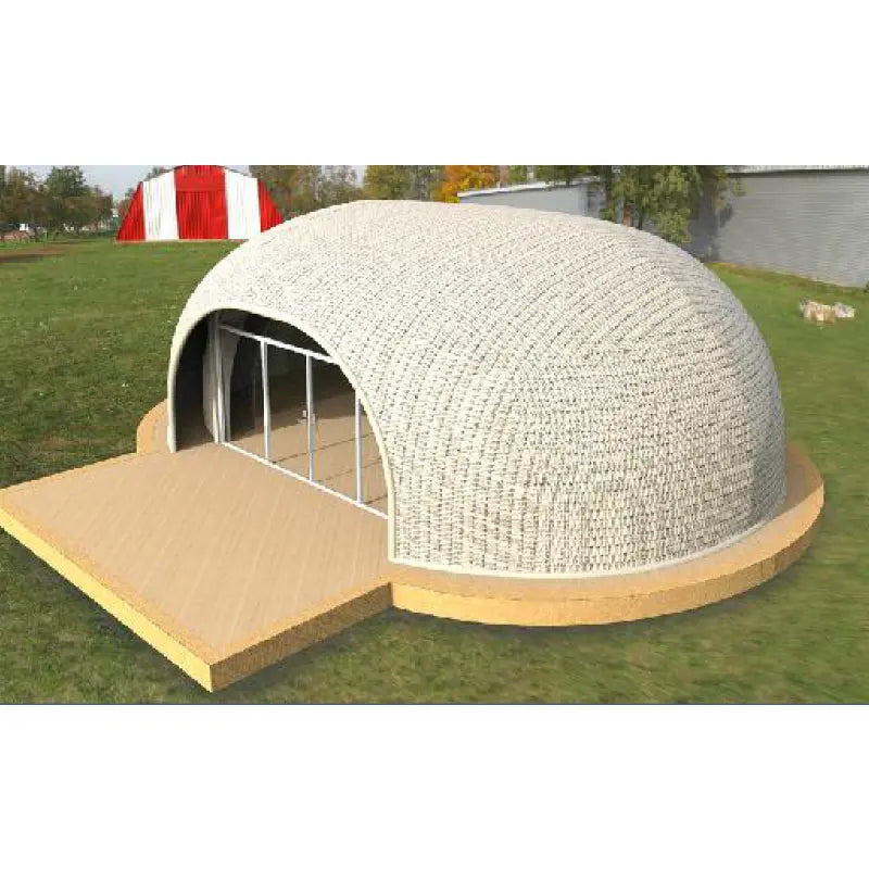 Minimum order 50 pieces Embrace Futuristic Living: Graphene EPS Clear Dome House - Modern Treehouse Geodesic Home (1 Year Warranty)