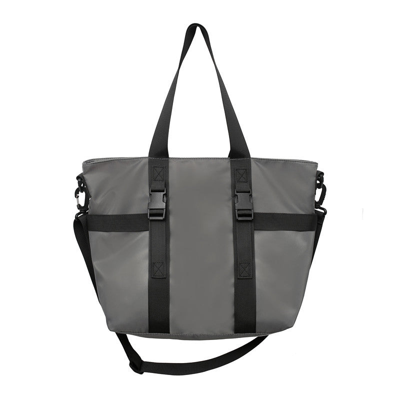 Ins Cool Handbags Large Capacity Waterproof Shoulder Bag Men And Women Fashion Business Travel Crossbody Bags