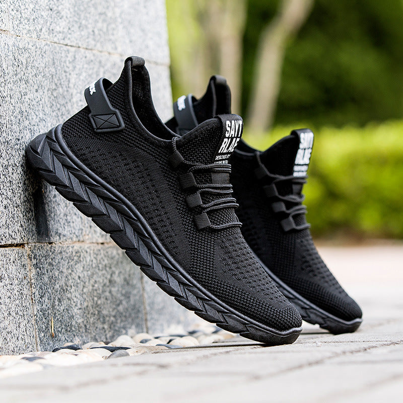Breathable Flying Knit Men's Shoes