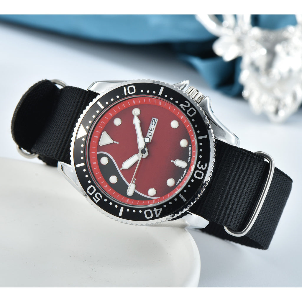 Men's and Women's Fashion Silicone Strap Double Calendar Quartz Watch