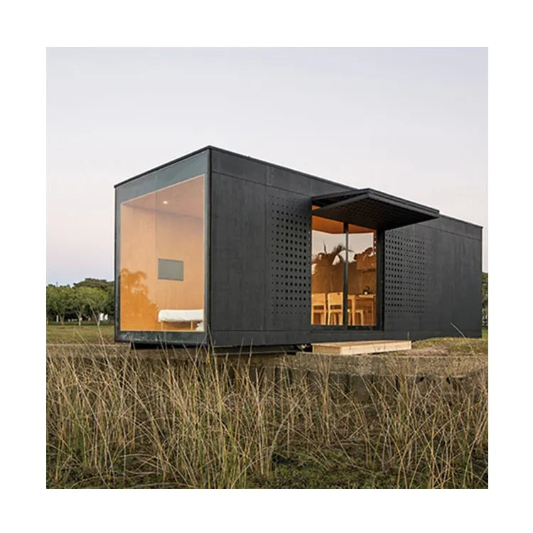 UGAAZH Luxury Mobile Container 20ft or Customizable House Hot demanded Modern Design Prefab Villa with Glass Door and Steel Frame